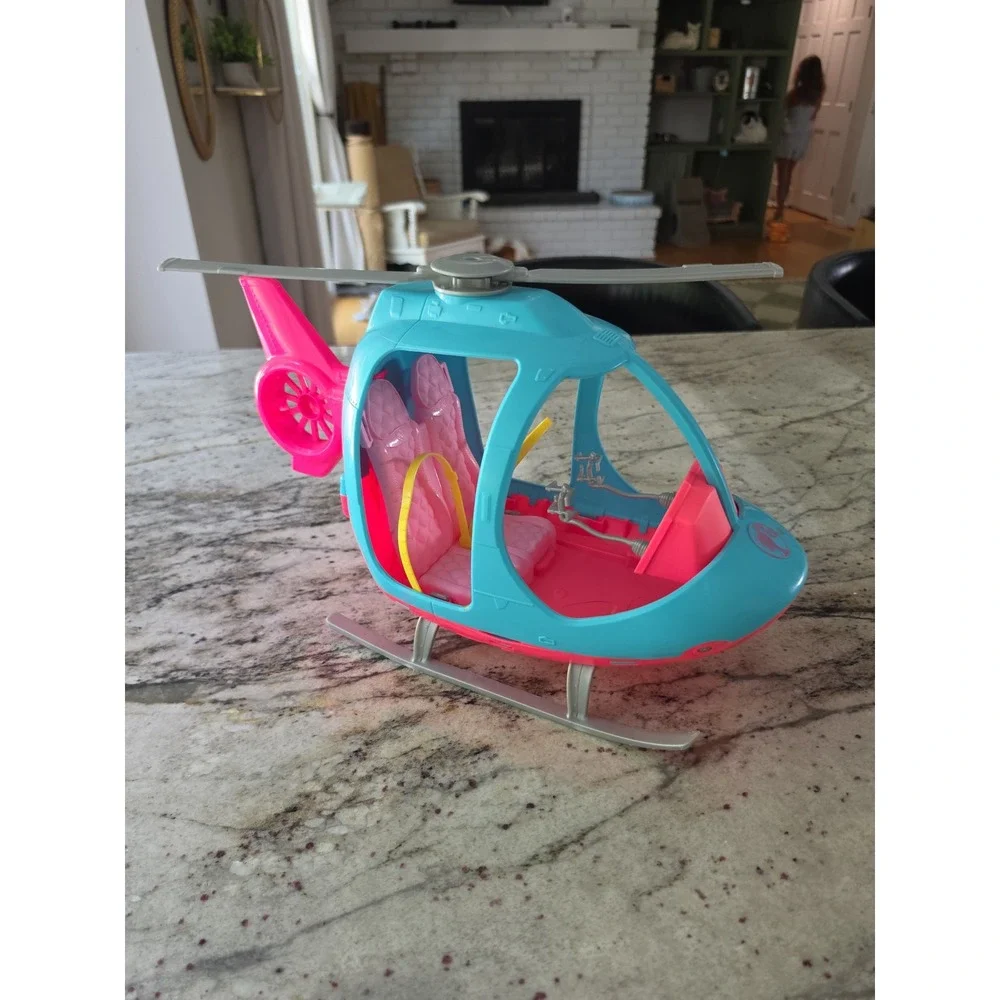 Barbie Dream House Adventure Helicopter W/ Spinning Propeller & Seatbelts